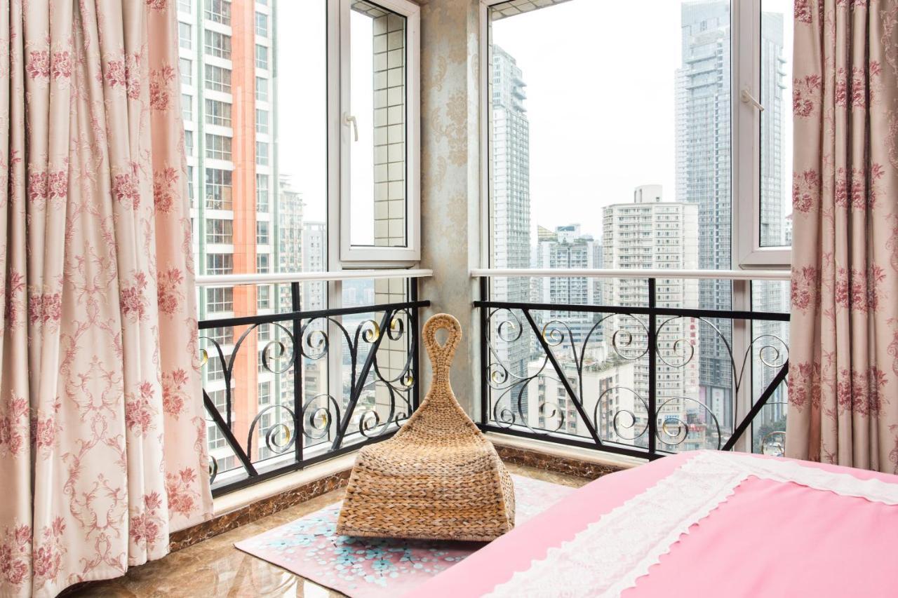 Xiao Yu Residential Apartment Near Jiefangbei And Hongya Cave Chongqing Zewnętrze zdjęcie